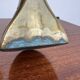 Dog bookends, solid brass, 1970s.