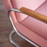 Functionalist Chrome Armchair S411 By W. Gispen For Mücke Melder, 1930s