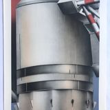 Set of 4 original lithographs by Peter Klasen, 1978. The air.