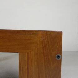 Vintage Italian coffee table, model 771 by Afra and Tobia Scarpa for Cassina, 1960s.