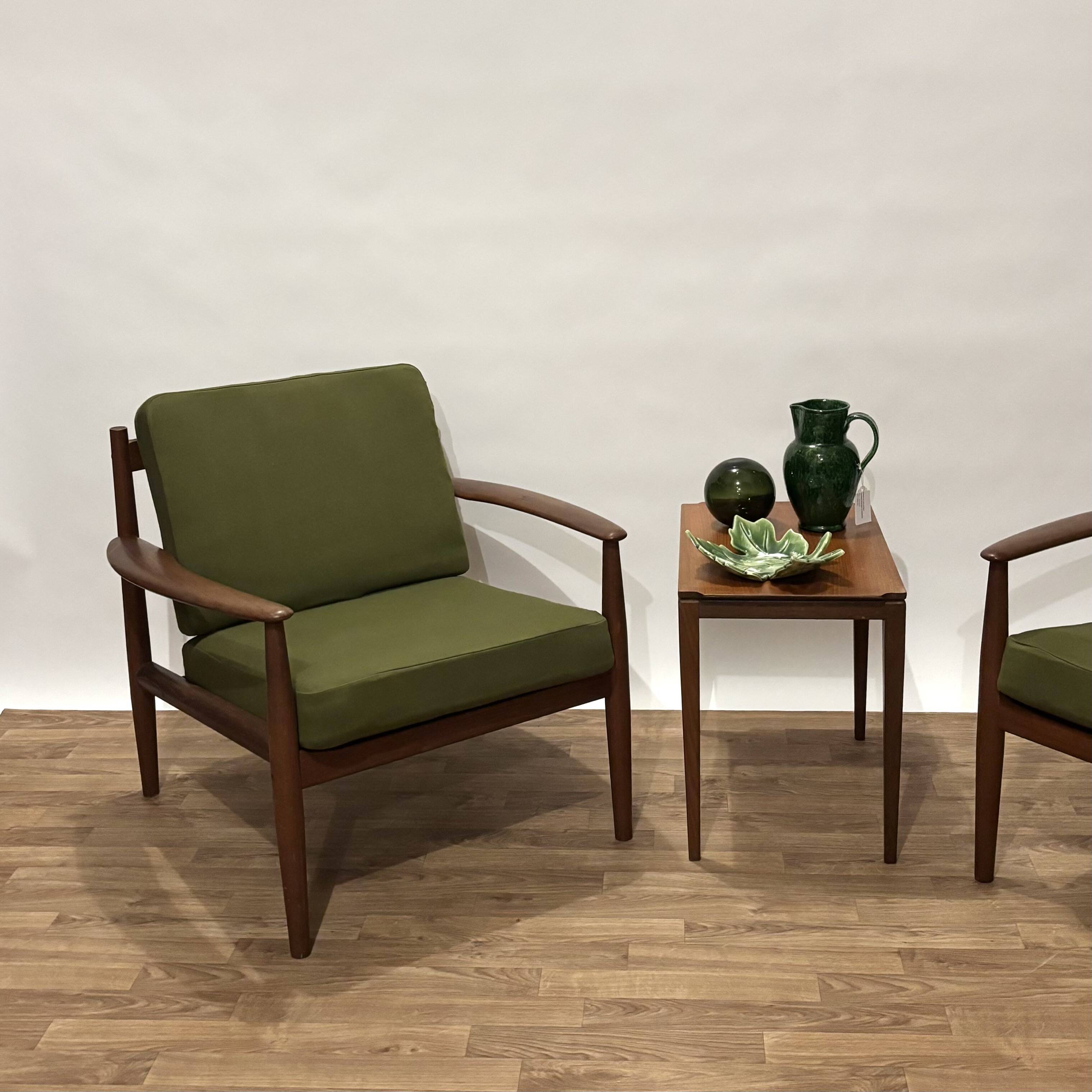 Pair of Grete Jalk armchairs for France & Son