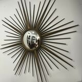 Curved mirror old witch's eye sun 86 cm