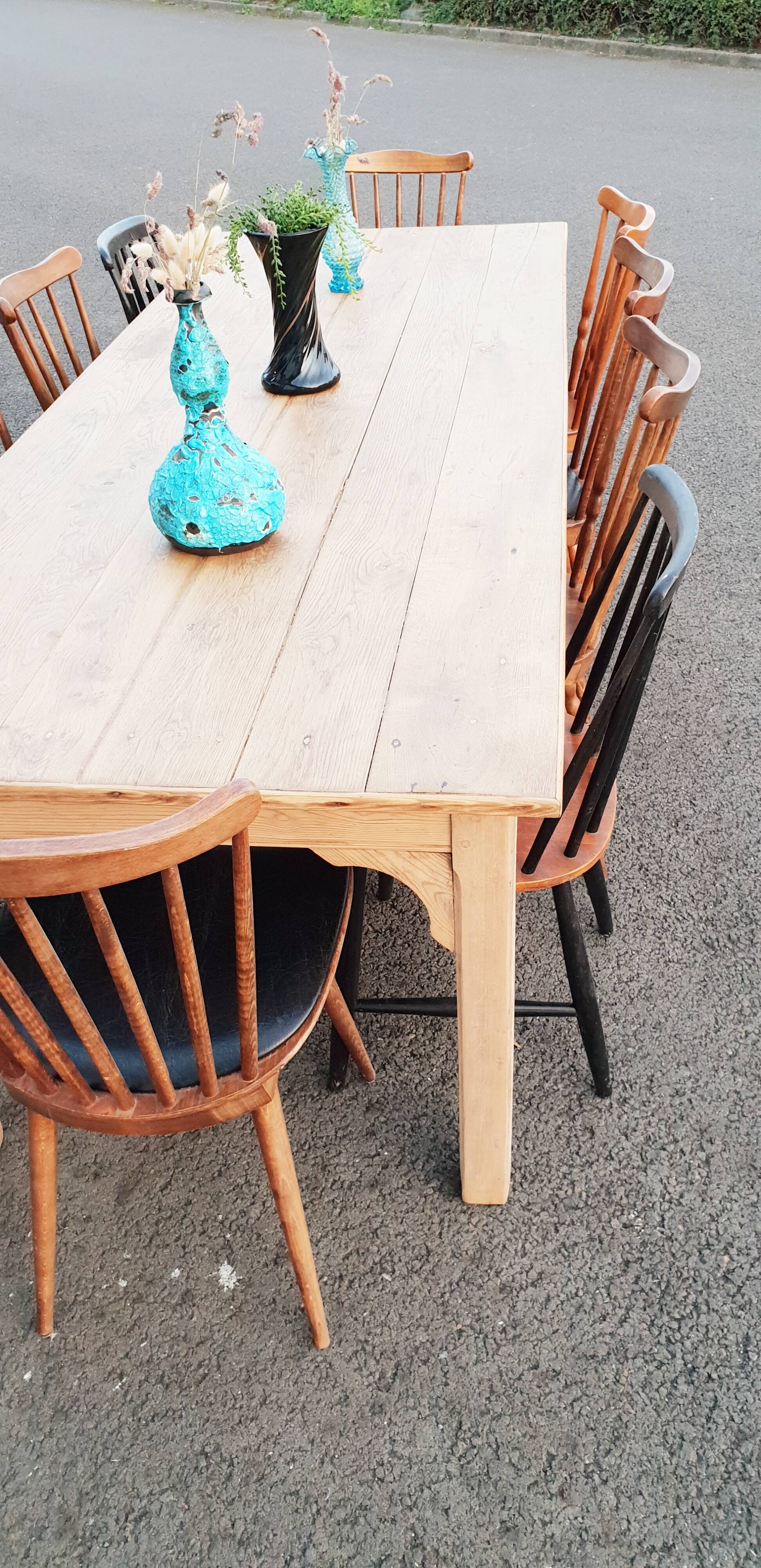 Vintage farm table