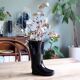 Vase vintage en céramique forme de botte