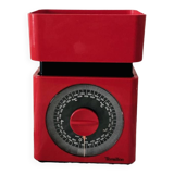 Terraillon red kitchen scale 5kg vintage