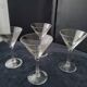4 Coupes à cocktail Luminarc