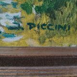 Canvas signed J Piccini