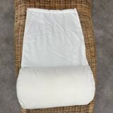 Karlskrona lounge chair by Karl Malmvall for Ikea, rattan