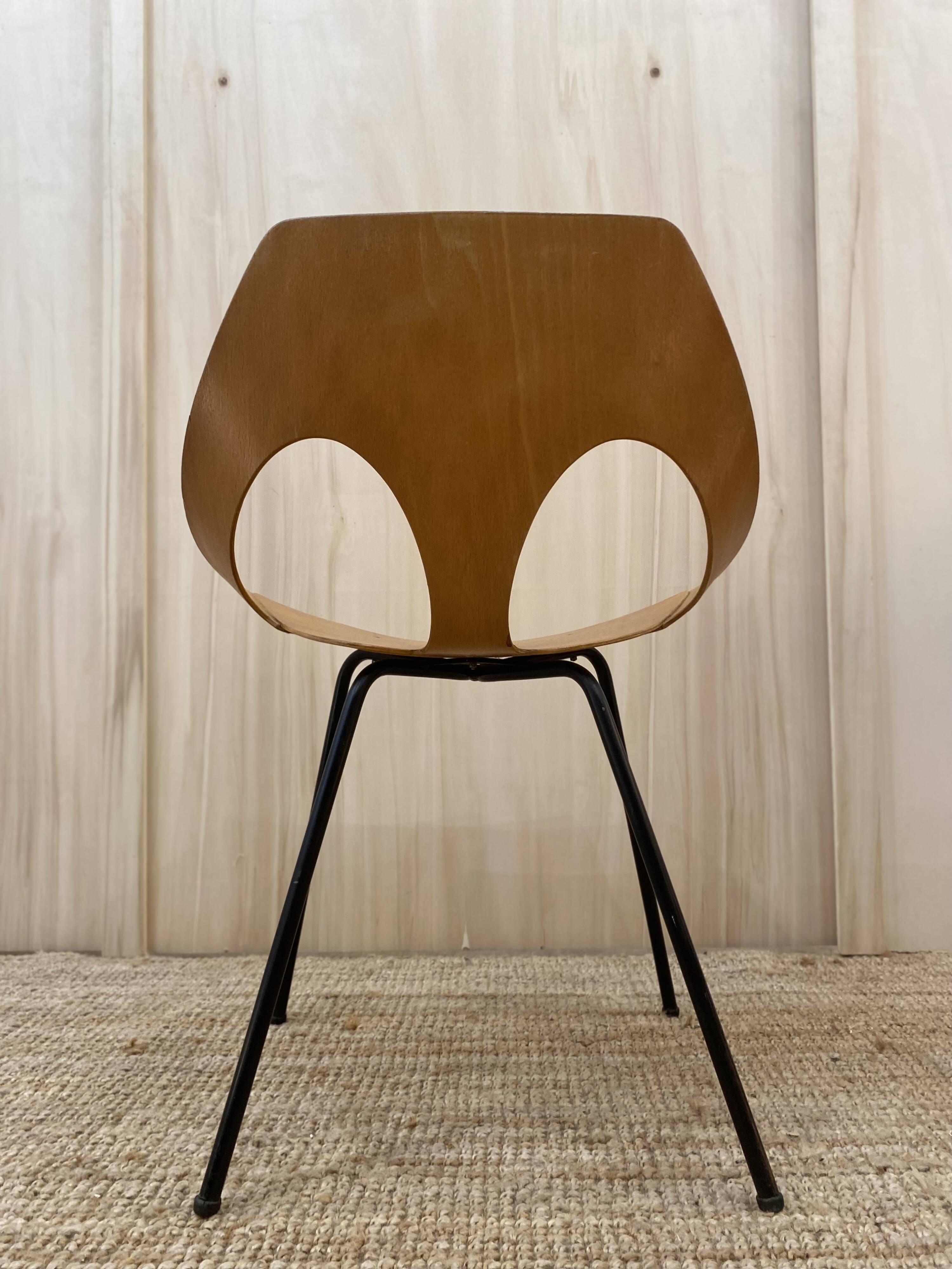 Chaise Carl Jacobs édition Airborne années 1950