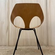 Carl Jacobs chair, Airborne edition, 1950s.