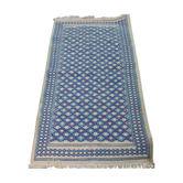 Handmade multicolored blue carpet 152x275cm