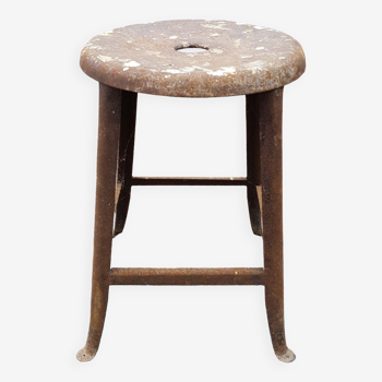 Industrial stool old workshop Nicolle