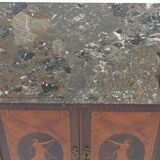 2 doors marquetry buffet