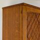 Wood and rattan wardrobe 60'
