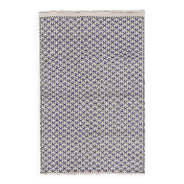 Tapis vintage turc de oushak tissé à la main 160x250 cm