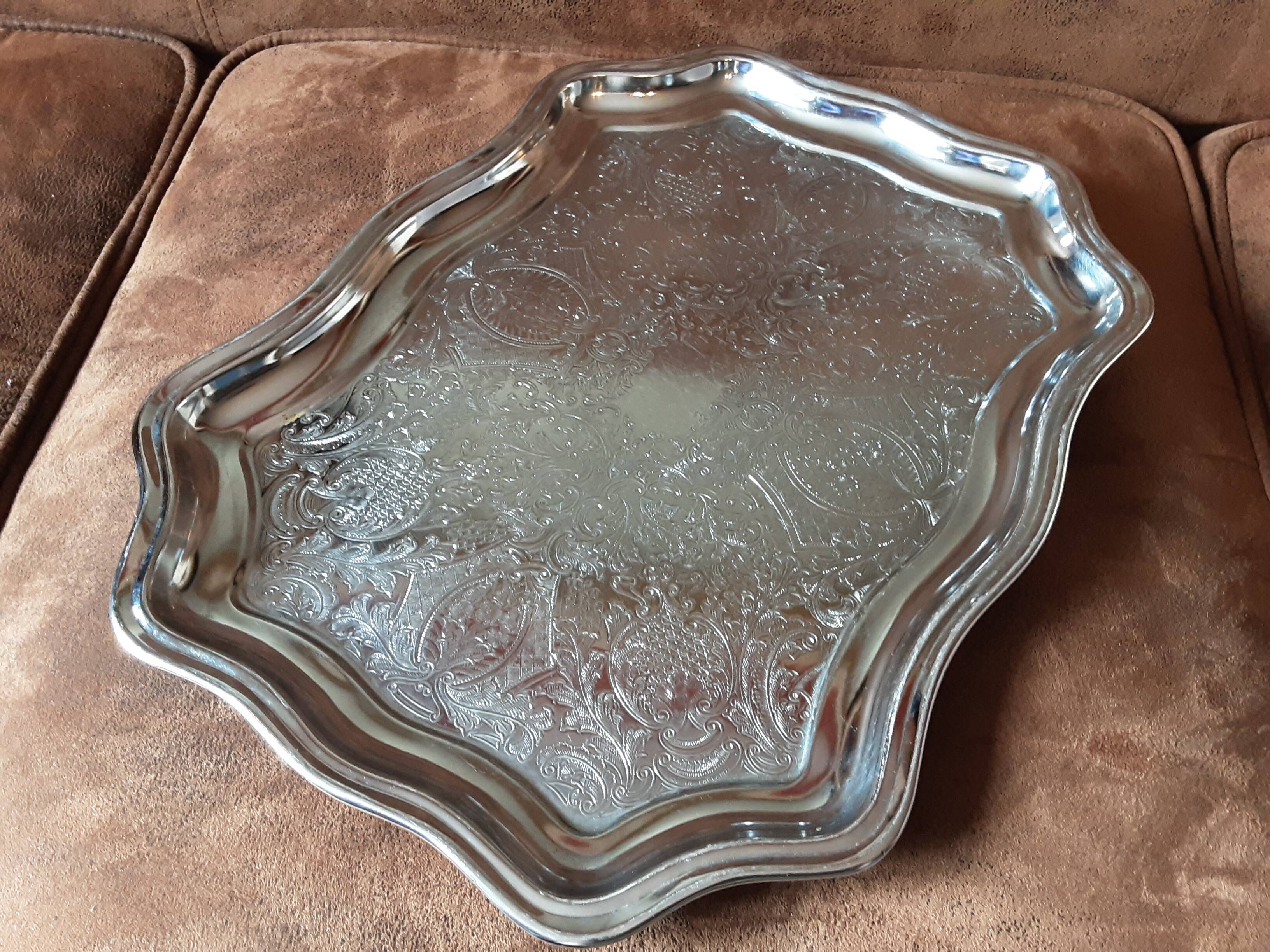 Vintage metal tray