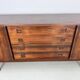 Vintage rosewood sideboard by Erik Wortz for IKEA 1960's.