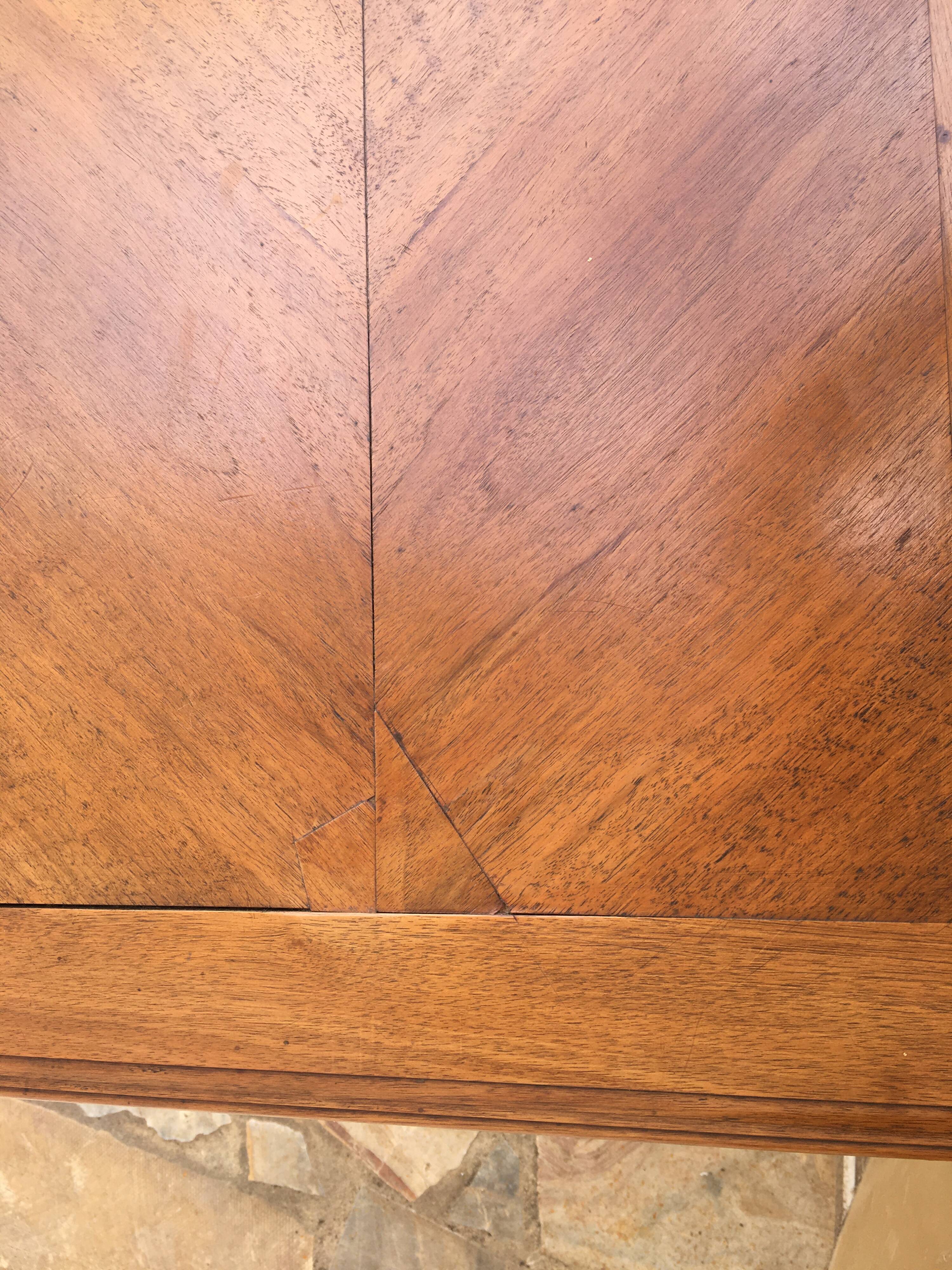 Console Louis XVI Period 1880 Walnut