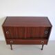 Buffet audio vintage en palissandre