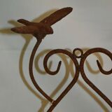 Iron wall planter