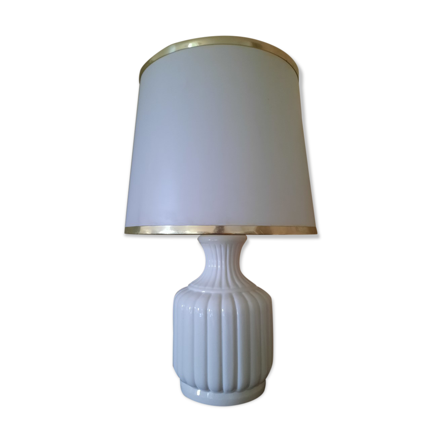 Antique ceramic lamp