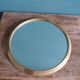 Plateau miroir rond