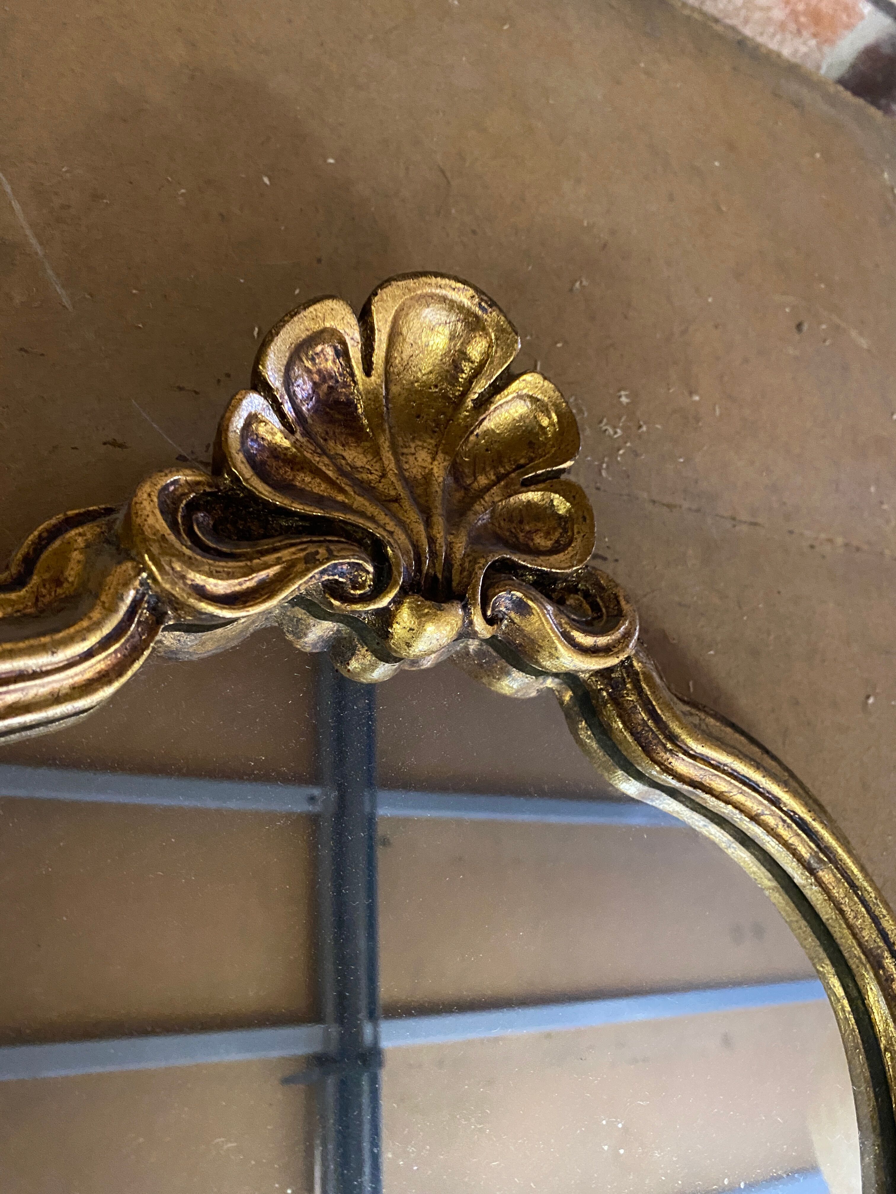 Small Louis XV-style mirror 28x43cm