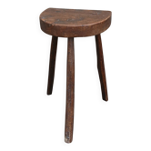 Farmhouse tripod stool in oak