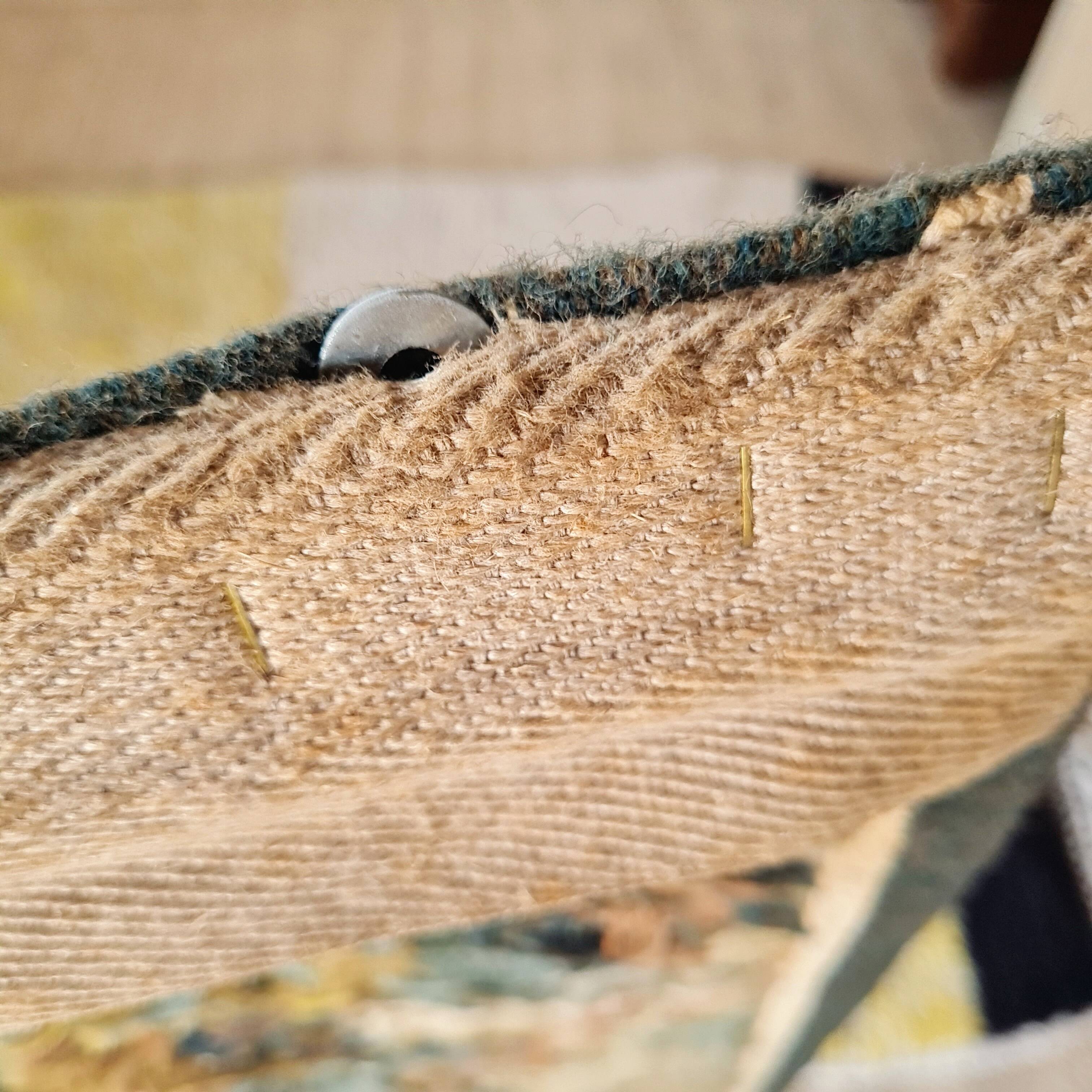 Tapisserie d’Aubusson signée Robert Four – paysage poétique XXe siècle