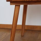 Pair of Scandinavian pine chairs