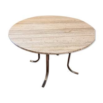 Travertine table