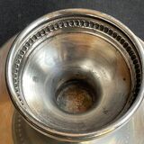 Pique-fleurs - Silver metal and glass