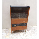 Commode vitrine vintage