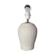 White ceramic "bamboo" lamp, Hollywood Regency, Italy, 1970