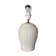 White ceramic "bamboo" lamp, Hollywood Regency, Italy, 1970