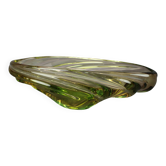 Art glass bowl Jaroslav Beránek Andromeda, Skrdlovice, Czechoslovakia, circa 1950