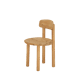 Set of 6 dining chairs in pine