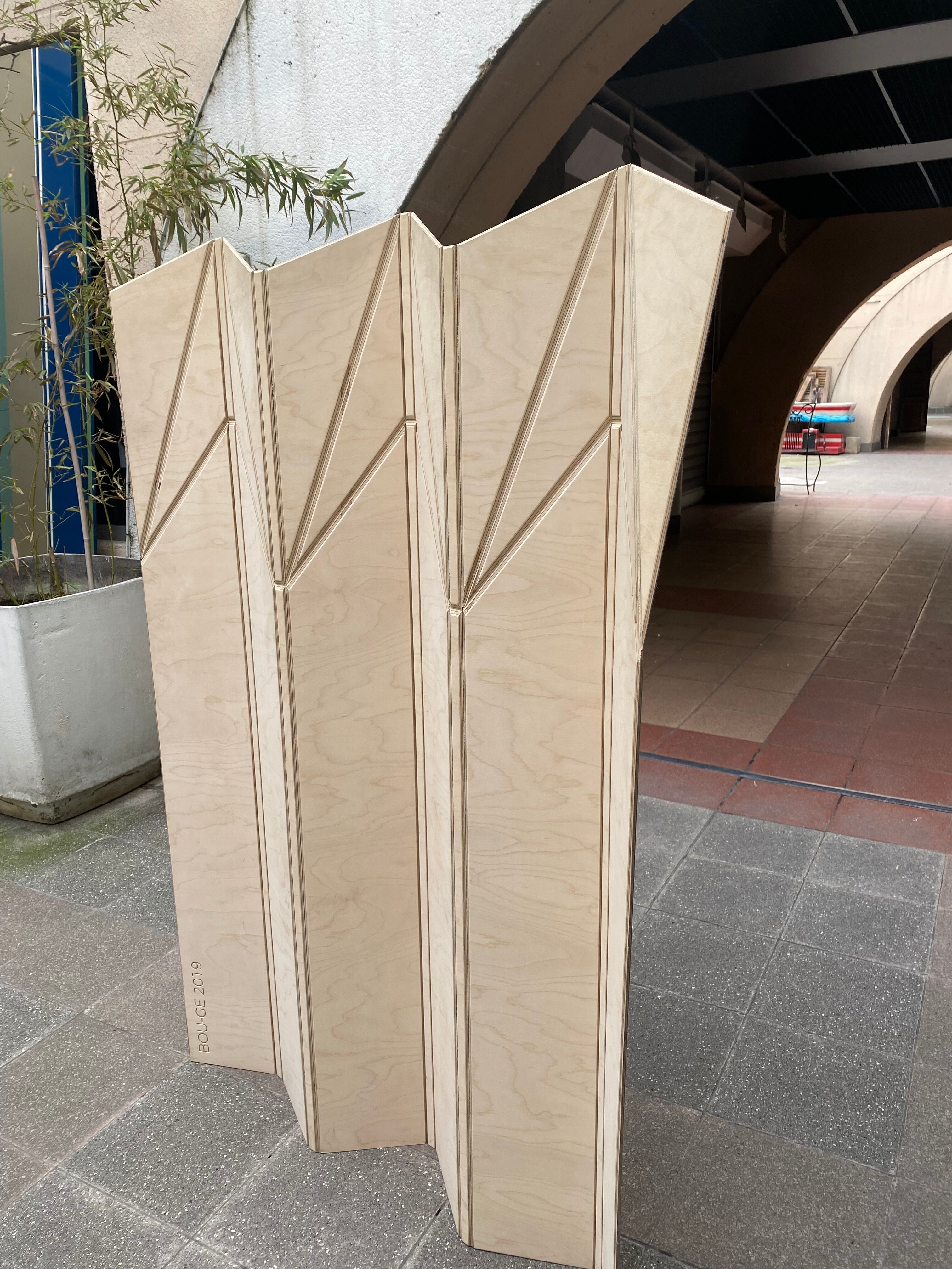 Screen dit Polyptych - Guillaume Bounoure and Chloé Genevaux - 2019