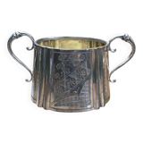 Silver-plated sugar bowl