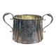 Silver-plated sugar bowl