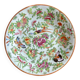 Antique celadon porcelain plate from Canton, China (1820-1850)