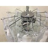 Modern Murano Glass "Fiamma" Italian Chandelier