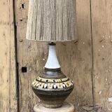 G Pelletier ceramic lamp