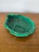Antique Condiment Dish VALLAURIS Green Ceramic Vintage Tableware