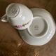 Set of 3 old cups earthenware Gien model Champs