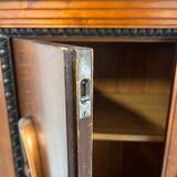 Oak linen closet from the 1930s, Norway
