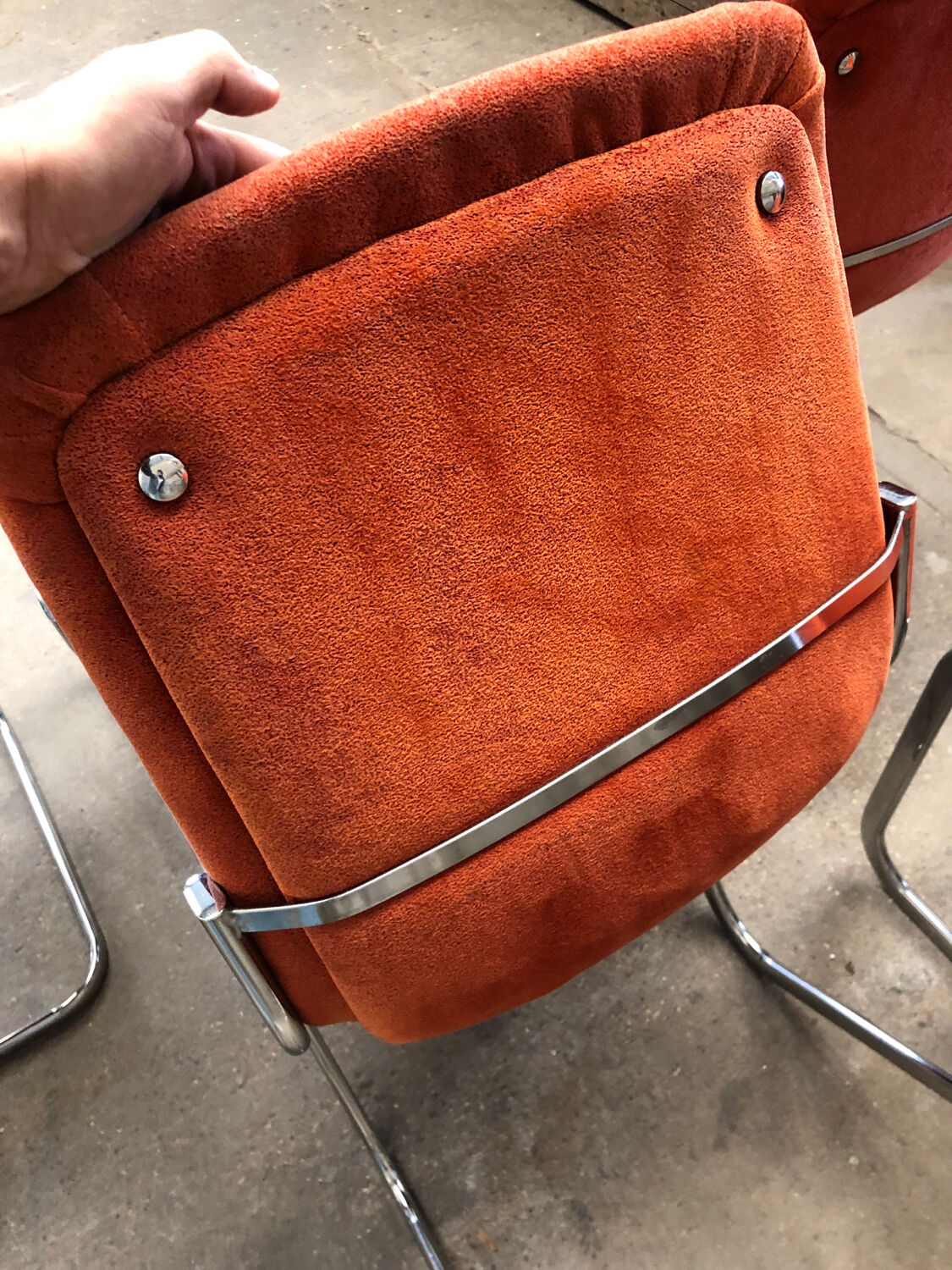 Vintage Willy Rizzo Chairs Circa 1970