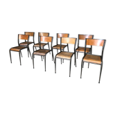 Chaises d'école