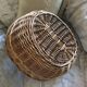 Old rattan basket - vintage