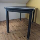 Industrial metal desk